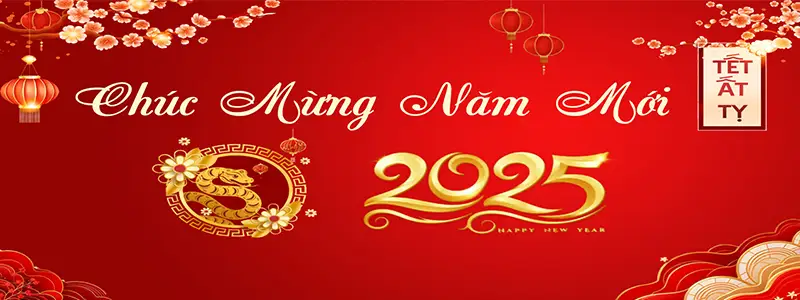 Chúc mừng năm mới 2025