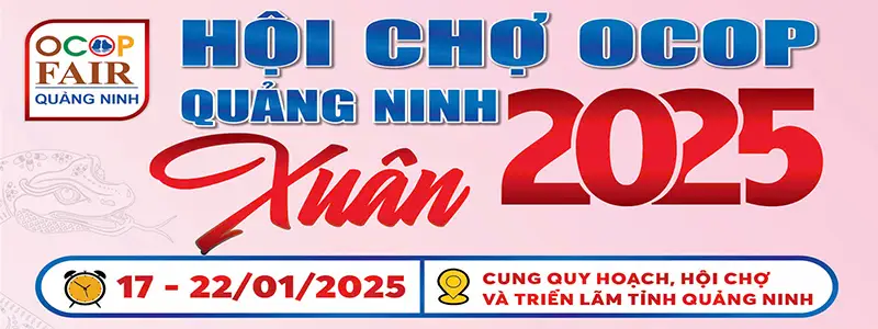 Hội chợ OCOP Quảng Ninh xuân 2025