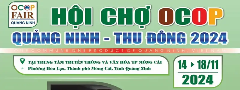 Hội chợ OCOP Quảng Ninh - Thu Đông 2024