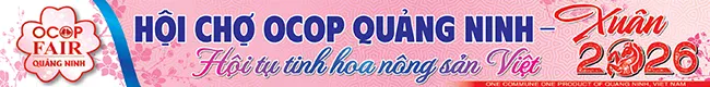 Banner hội chợ Xuân OCOP 2026