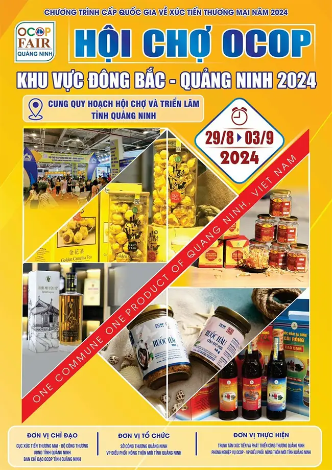 Hội chợ OCOP khu vực Đông Bắc - Quảng Ninh 2024